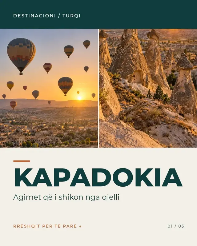 Kapadokia · Carousel · SQ: an ad made by TourixAI